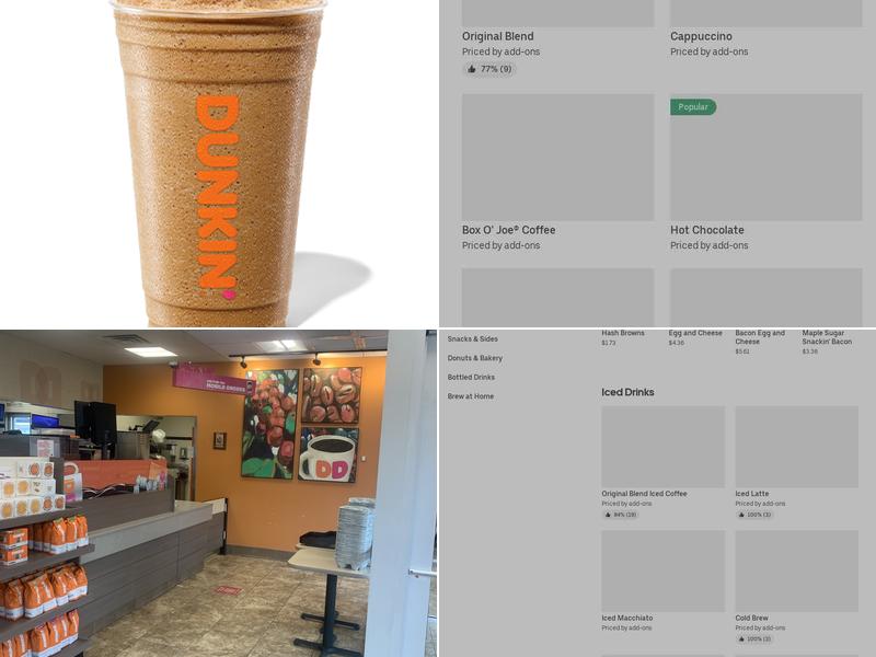 Dunkin' Menu