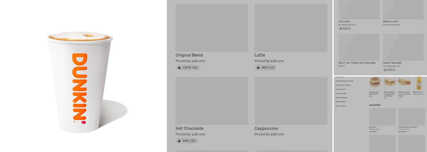 Dunkin' Menu