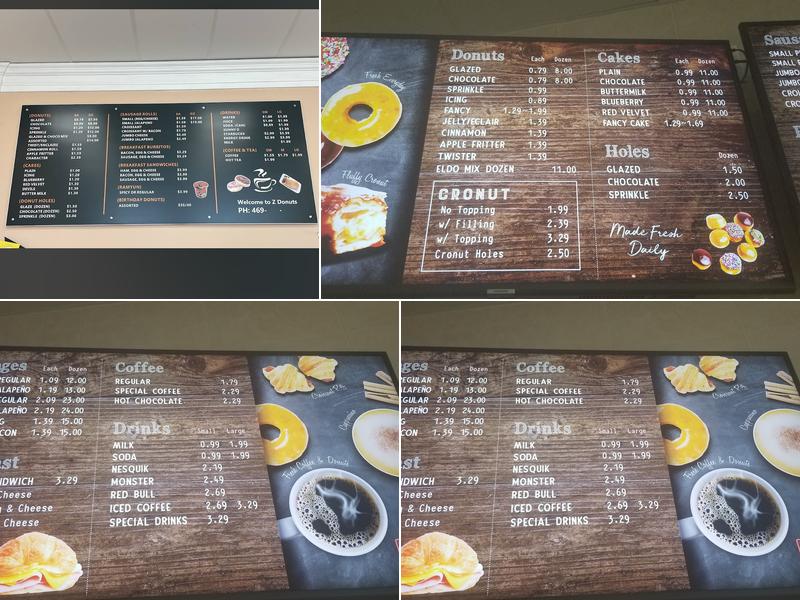 Eldo Donuts Menu