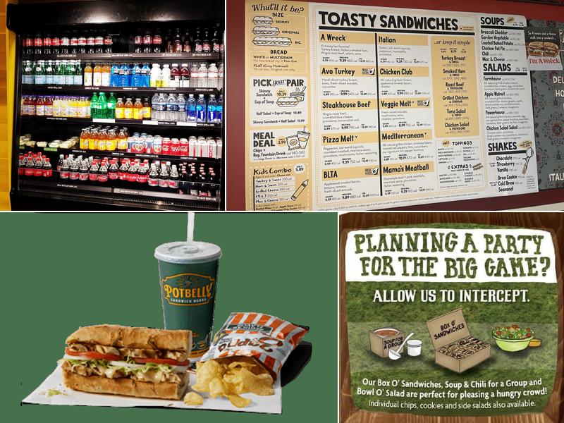 Potbelly Sandwich Shop Menu