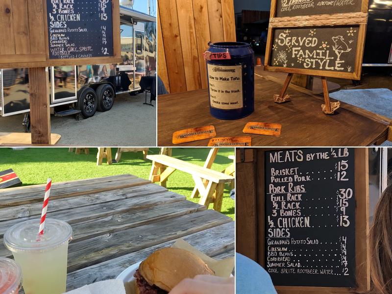 Evan's Smokehouse BBQ Menu