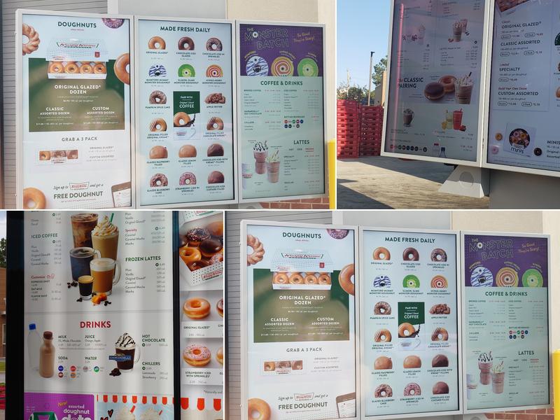 Krispy Kreme Menu