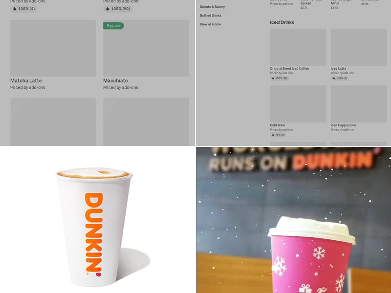 Dunkin' Menu