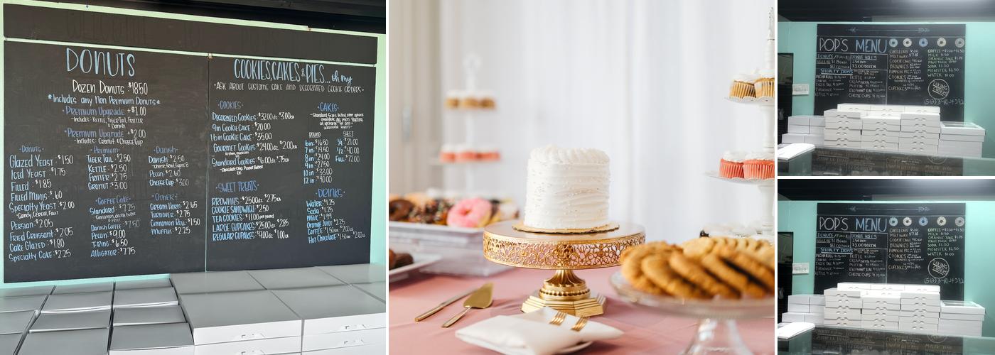 Pop’s Donuts Menu