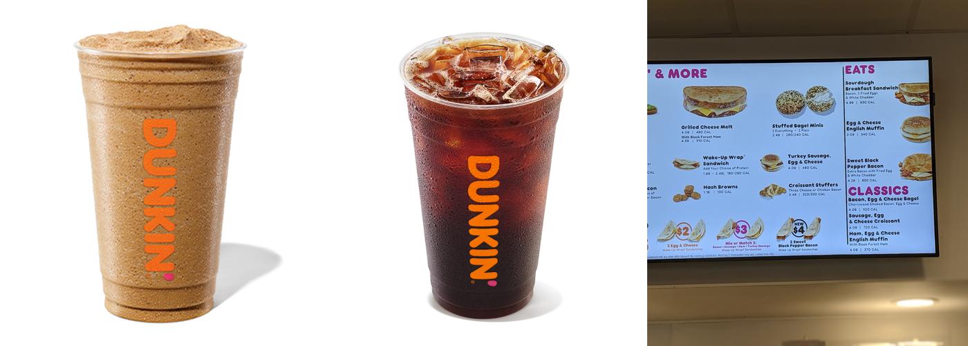 Dunkin' Menu