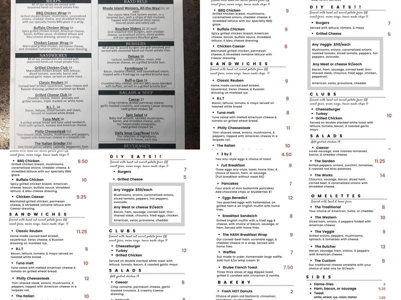 HASH NY System Menu