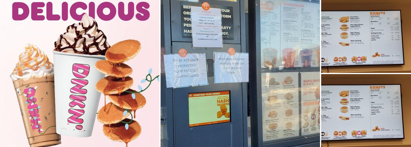 Dunkin' Menu