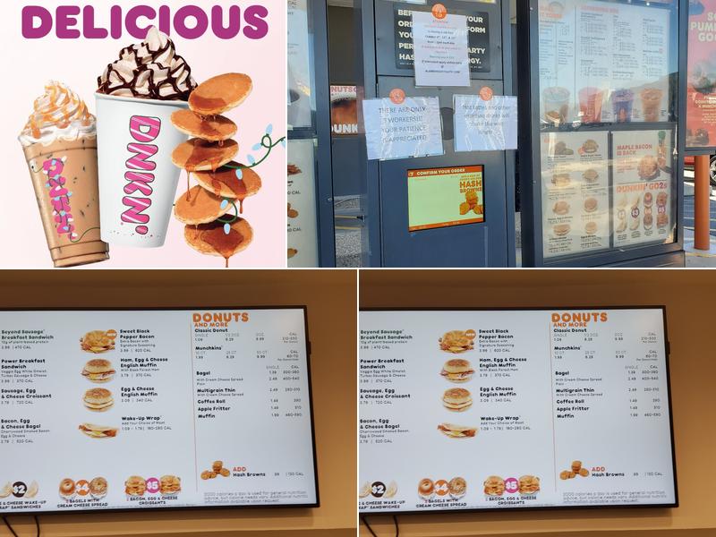 Dunkin' Menu