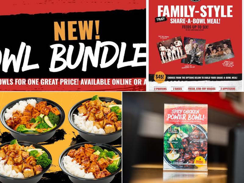 Teriyaki Madness Menu