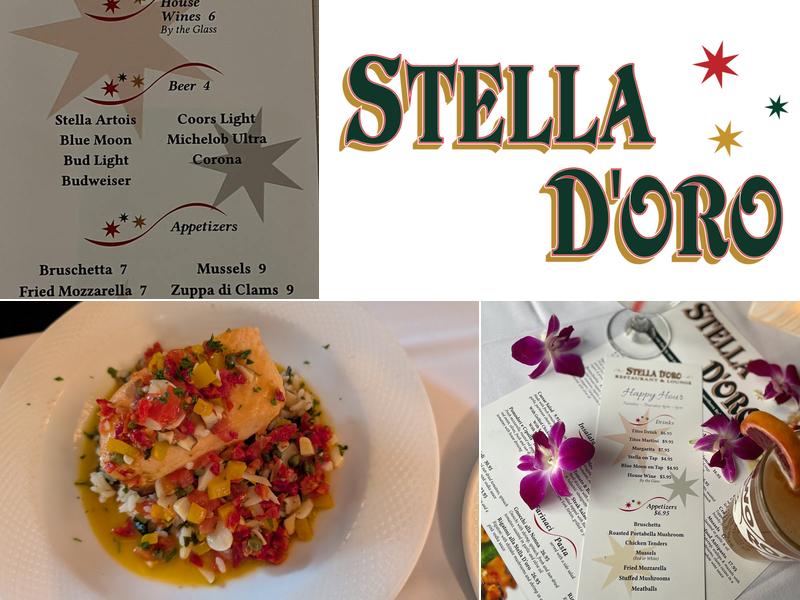 Stella D’oro Menu