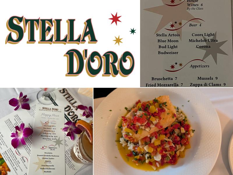 Stella D’oro Menu
