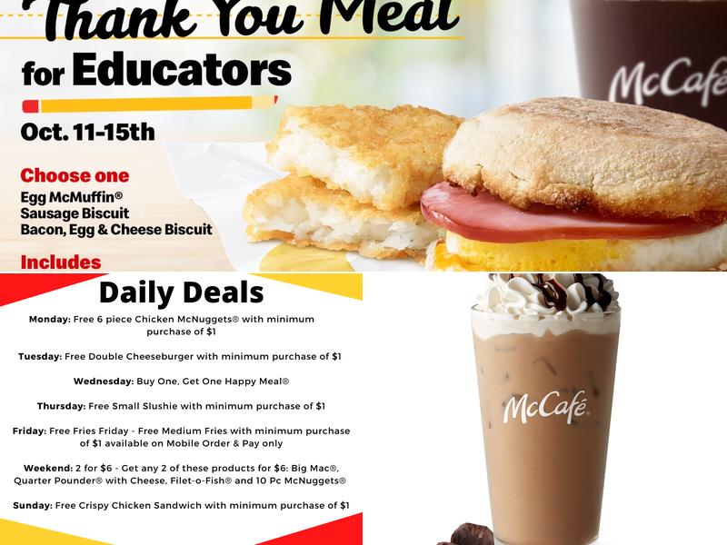 McDonald's Menu