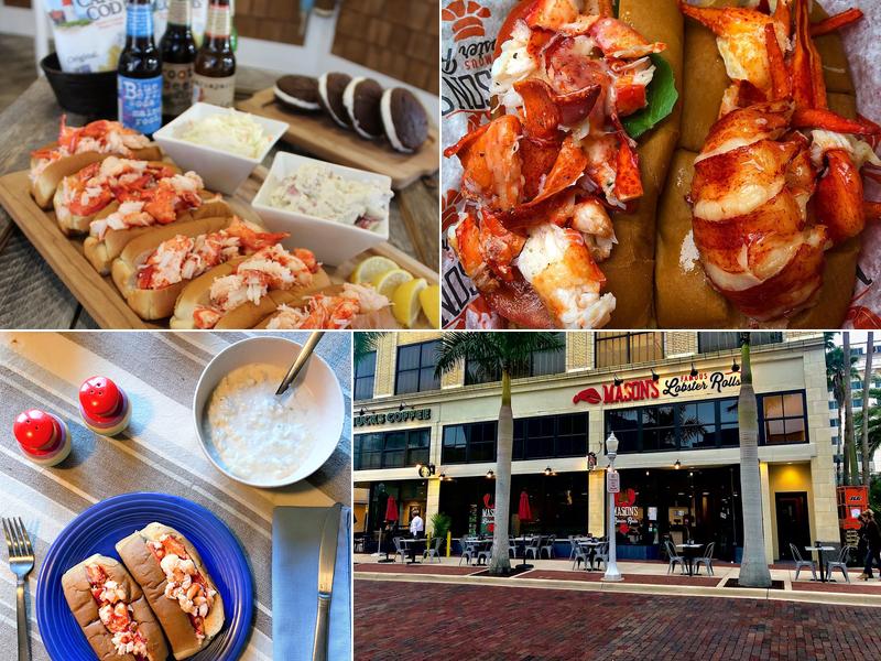 Mason's Famous Lobster Rolls 2122 First St, Fort Myers