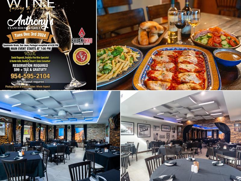 Anthony's Clam House & Grill 2861 E Commercial Blvd, Fort Lauderdale