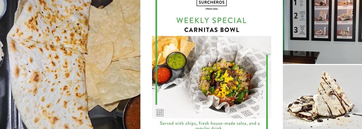 Surcheros Fresh Mex Menu