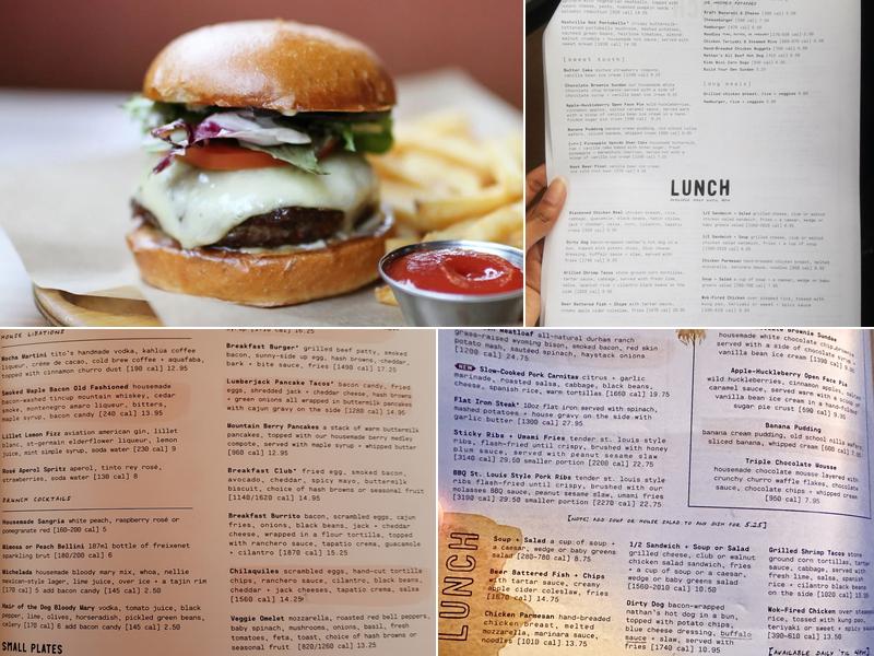 Lazy Dog Restaurant & Bar Menu