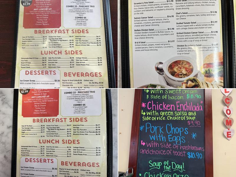 Eggcellence Cafe Menu