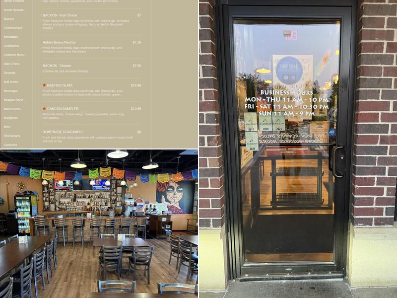 Cancun Grill and Cantina - Ankeny Menu