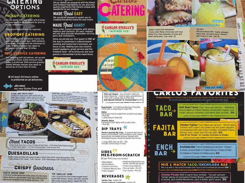 Carlos O'Kelly's - Hutchinson Menu