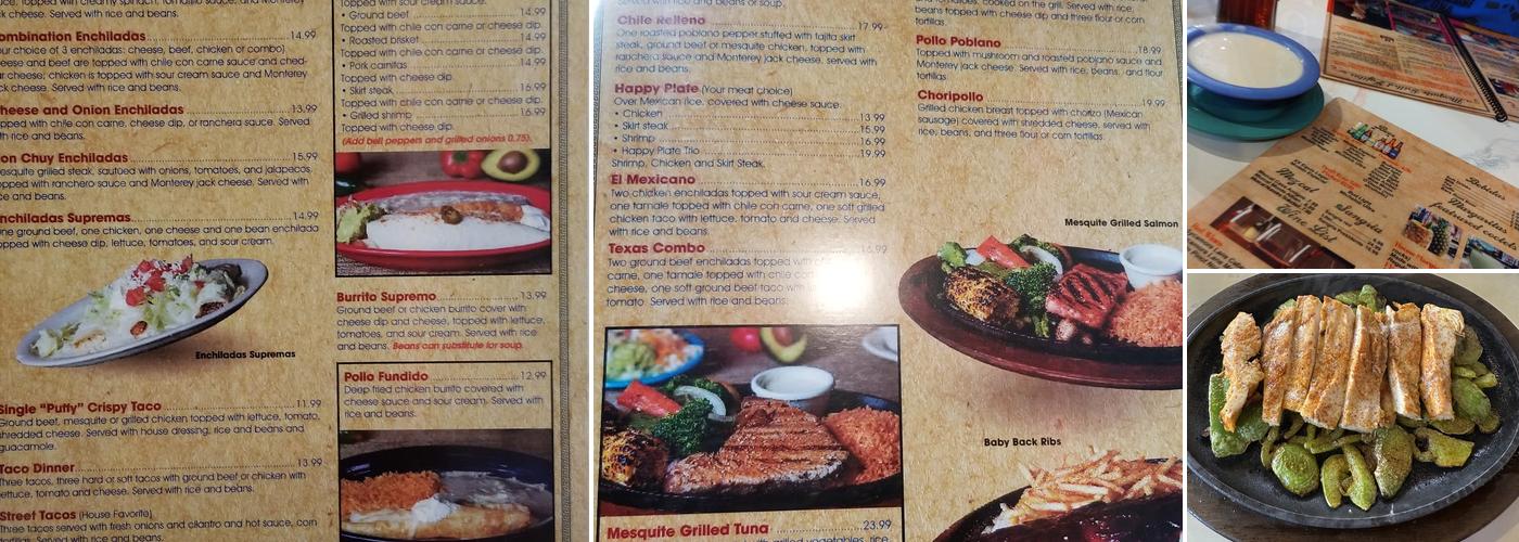 Don Chuy West Monroe Menu