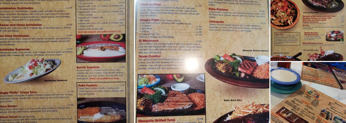 Don Chuy West Monroe Menu