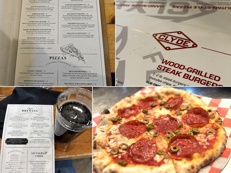 Clyde Iron Works Menu