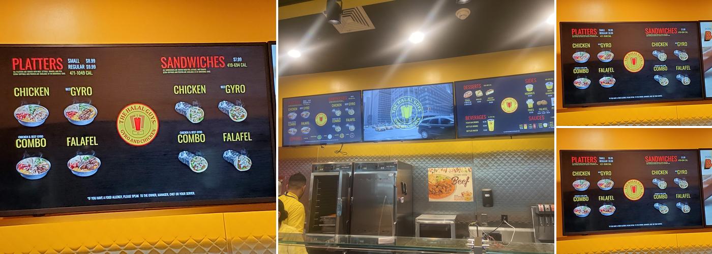 The Halal Guys Menu