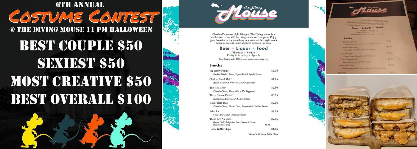 The Diving Mouse Menu