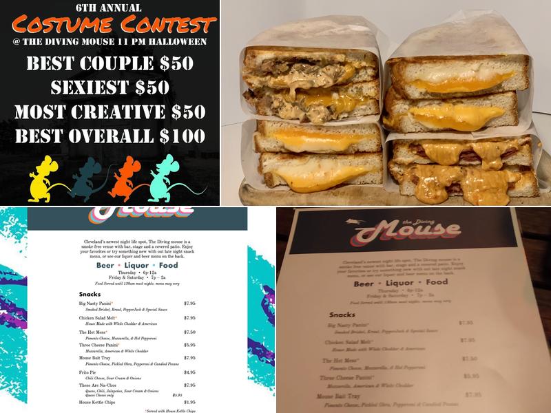 The Diving Mouse Menu