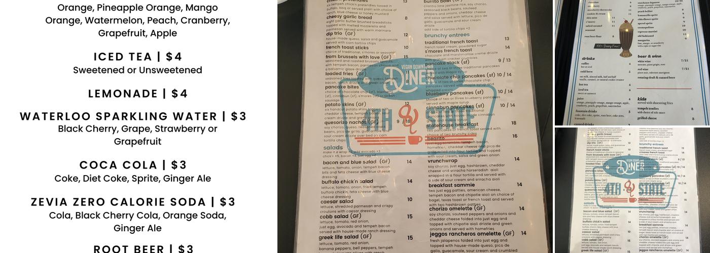 4th & State Menu