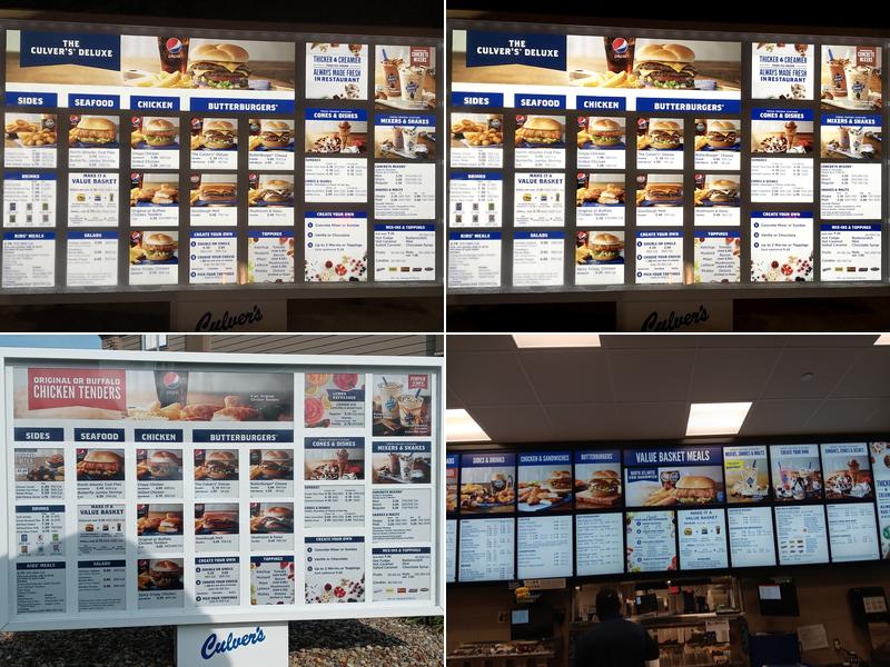 Culver’s Menu