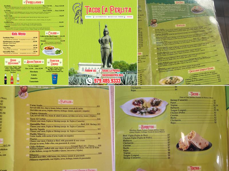 Tacos La Perlita Menu