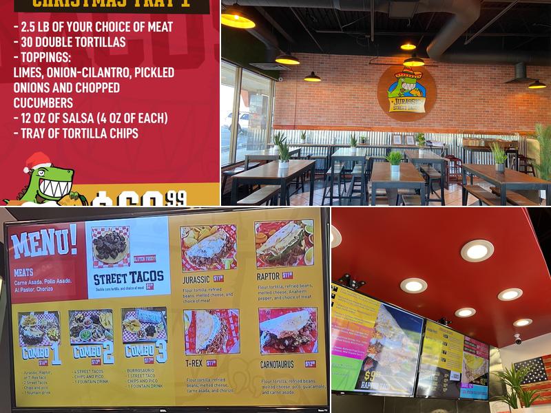 Jurassic Tacos Orem Menu