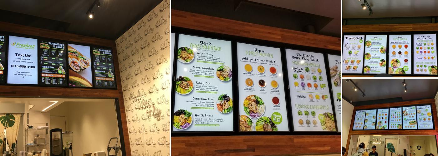 Freshroll Menu