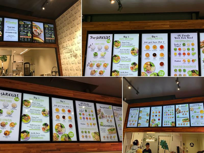 Freshroll Menu