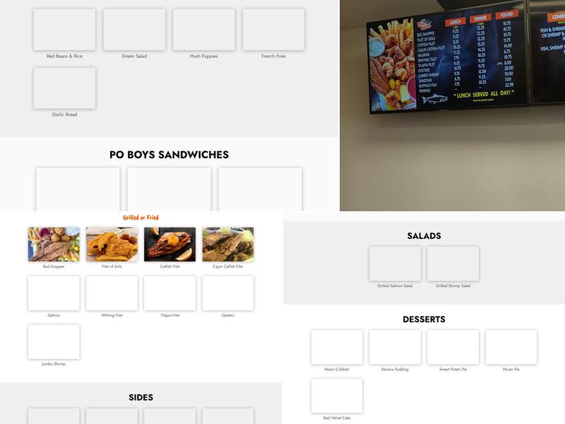 Fishbone Seafood Inglewood Menu