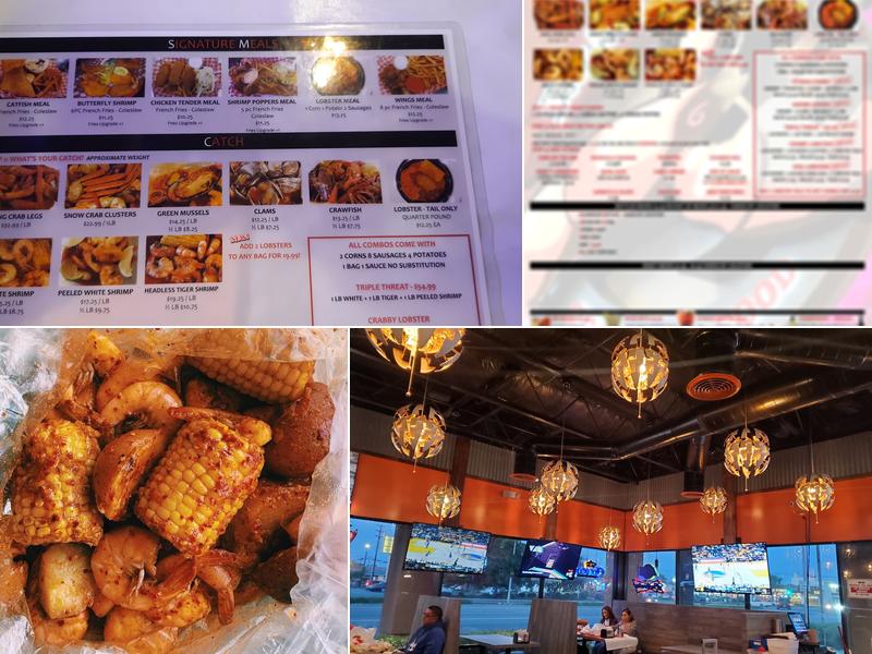 Norwalk Stinkin Crawfish Menu