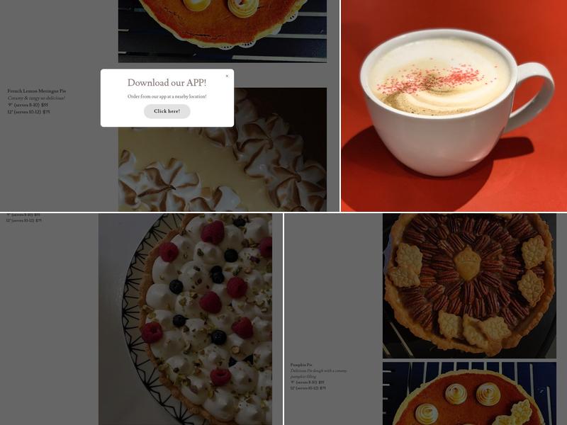 French Corner Carlsbad Village Menu