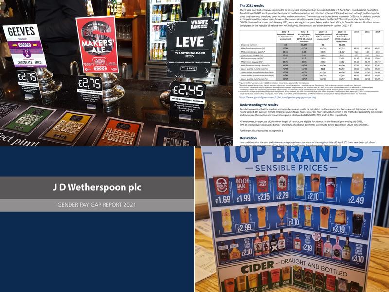 The Benjamin Huntsman - JD Wetherspoon Menu