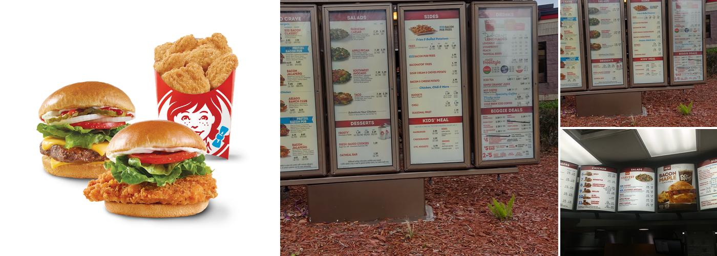 Wendy's Menu