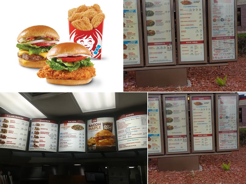 Wendy's Menu