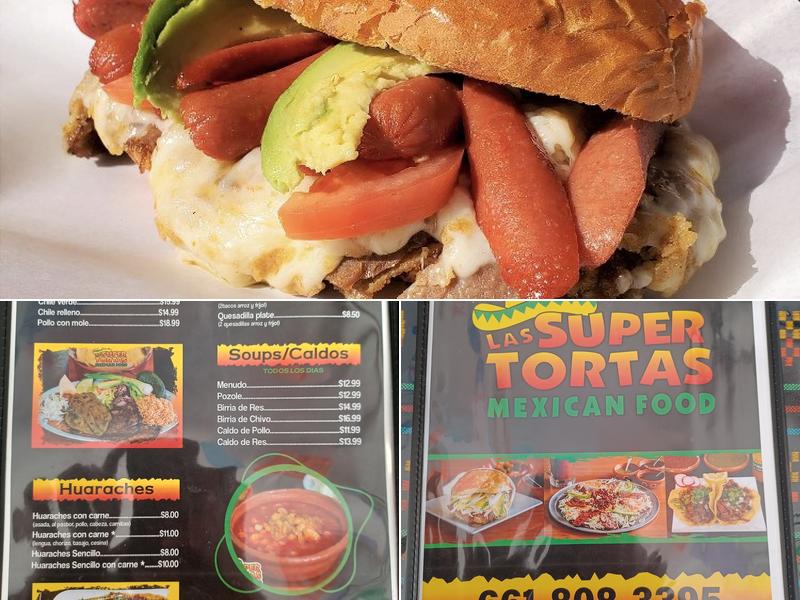 Las super torta de Delano Menu
