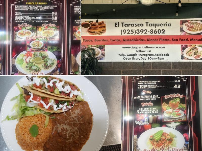 Taqueria El Tarasco Menu