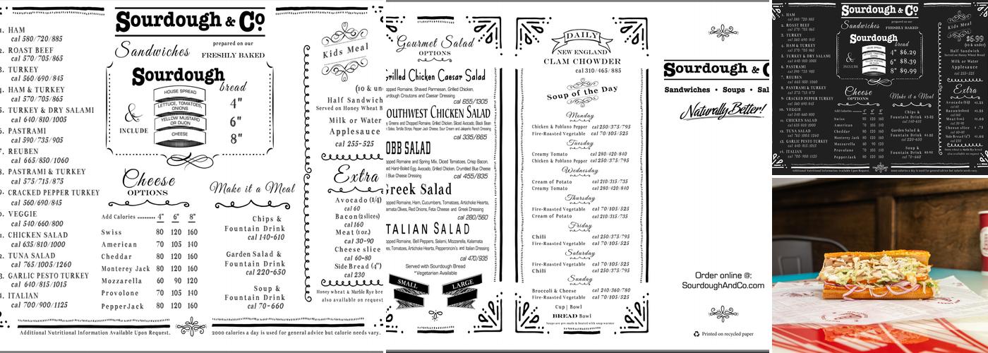 West Coast Sourdough - West Sacramento Menu