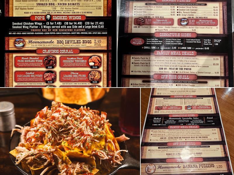 Blackburn's BBQ Menu