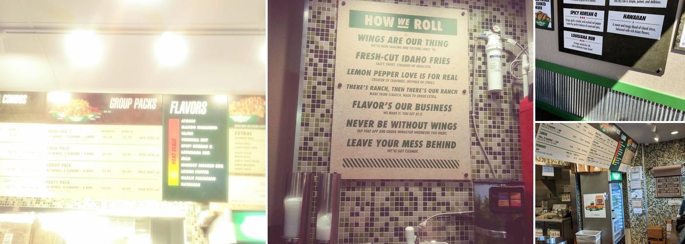 Wingstop Menu