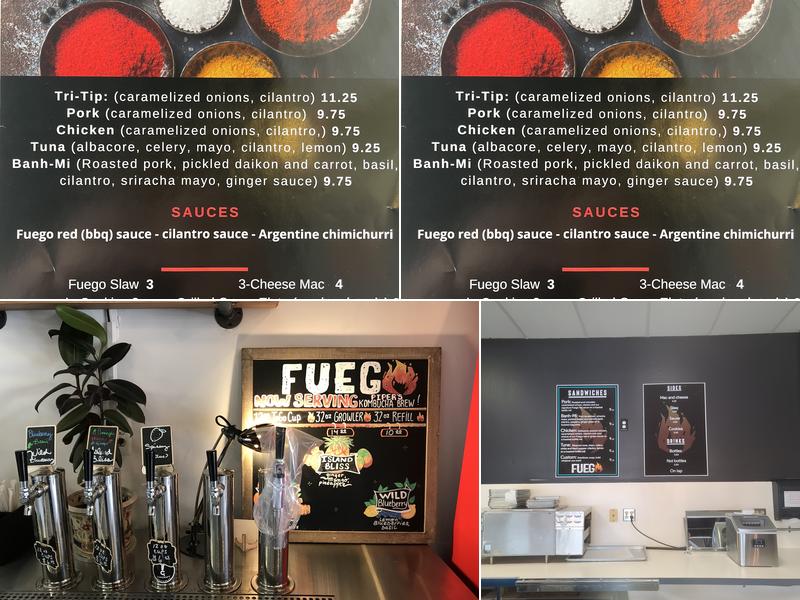 FUEGO Menu