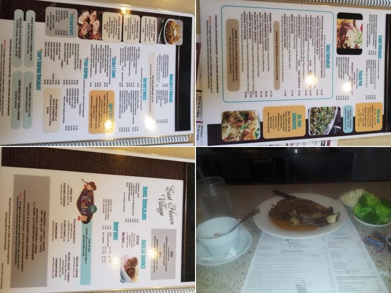 EAST HAVEN VILLAGE FAMILY RESTAURANT Menu