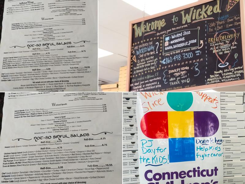 Wicked Slice Menu