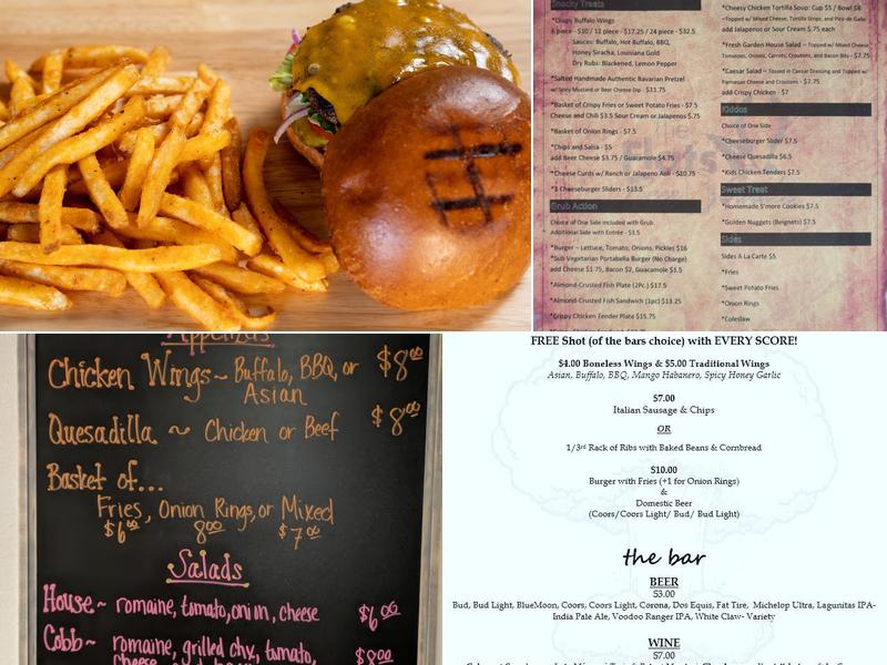 The Flats Beer Garden Menu